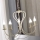 ONLI - Hanglamp aan een ketting CANDELA 5xE14/6W/230V wit