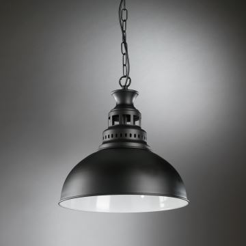 ONLI - Hanglamp aan een ketting ISTANBUL 1xE27/22W/230V zwart