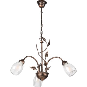 ONLI - Hanglamp aan een ketting LILIANA 3xE14/6W/230V