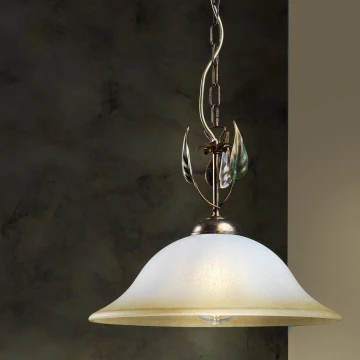 ONLI - Hanglamp aan een ketting MIRA 1xE27/22W/230V diameter 40 cm