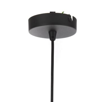 ONLI - Hanglamp aan een koord MALIK 1xE27/22W/230V goud/zwart