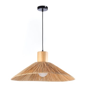 ONLI - Hanglamp aan een koord RAFIA 1xE27/22W/230V