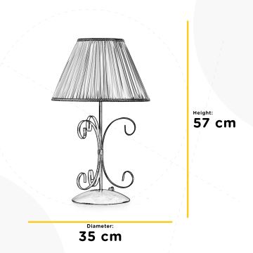 ONLI - Lampe de table ODINO 1xE27/6W/230V 57 cm