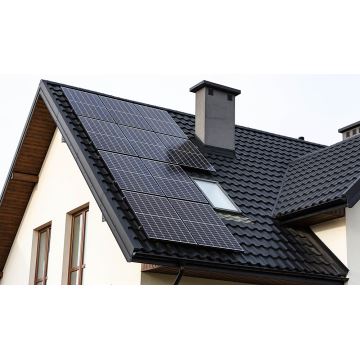 Panneau solaire photovoltaïque JA SOLAR 380 Wp cadre noir IP68 Half Cut