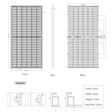 Panneau solaire photovoltaïque JINKO 405Wp IP67 biface - palette 27 pcs