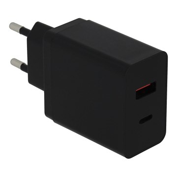 PATONA - Adaptateur de charge 1xUSB-C/1xUSB-A Alimentation 6W/230V