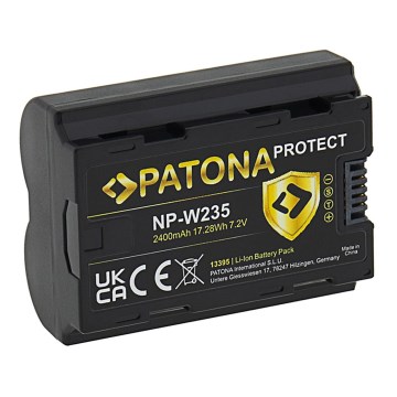 PATONA - Batterie Fuji NP-W235 2400mAh Li-Ion 7,2V Protect X-T4