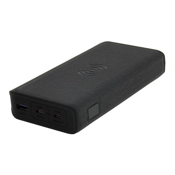 PATONA - Batterie portative 20000mAh 100W Li-lon 2xUSB-C/1x USB-A avec charge QI