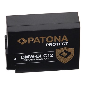 PATONA - Batterij Panasonic DMW-BLC12 E 1100mAh Li-Ion Protect