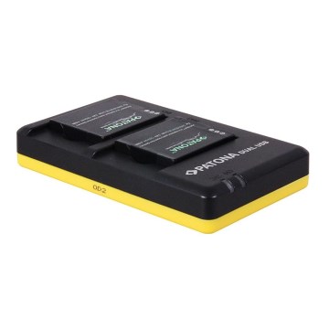 PATONA - Chargeur Photo Double Quick Panasonic DMW-BCM13 USB