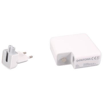 PATONA - Oplader Apple 5V-20V verbinding USB-C/87W Stroomvoorziening