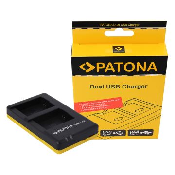 PATONA - Oplader Foto Dual Quick Sony NP-FW50 USB