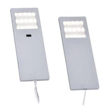 Paul Neuhaus 1121-95-2 - SET 2x LED Meubel Verlichting met Sensor HELENA LED/2W/230V