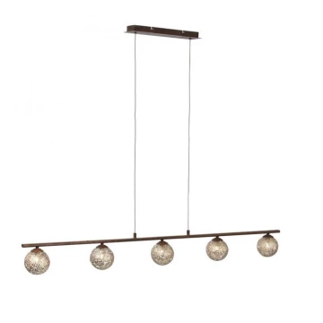 Paul Neuhaus 2040-48 - Hanglamp aan koord GRETA 5xG9/40W/230V