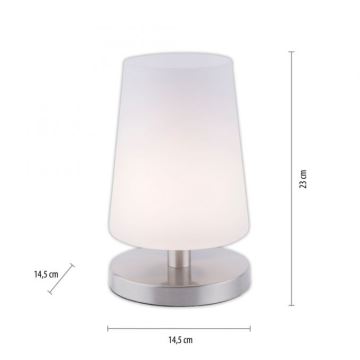 Paul Neuhaus 4146-55 - Dimbare LED Tafel Lamp met Touch Aansturing SONJA 1xG9/3W/230V mat chroom