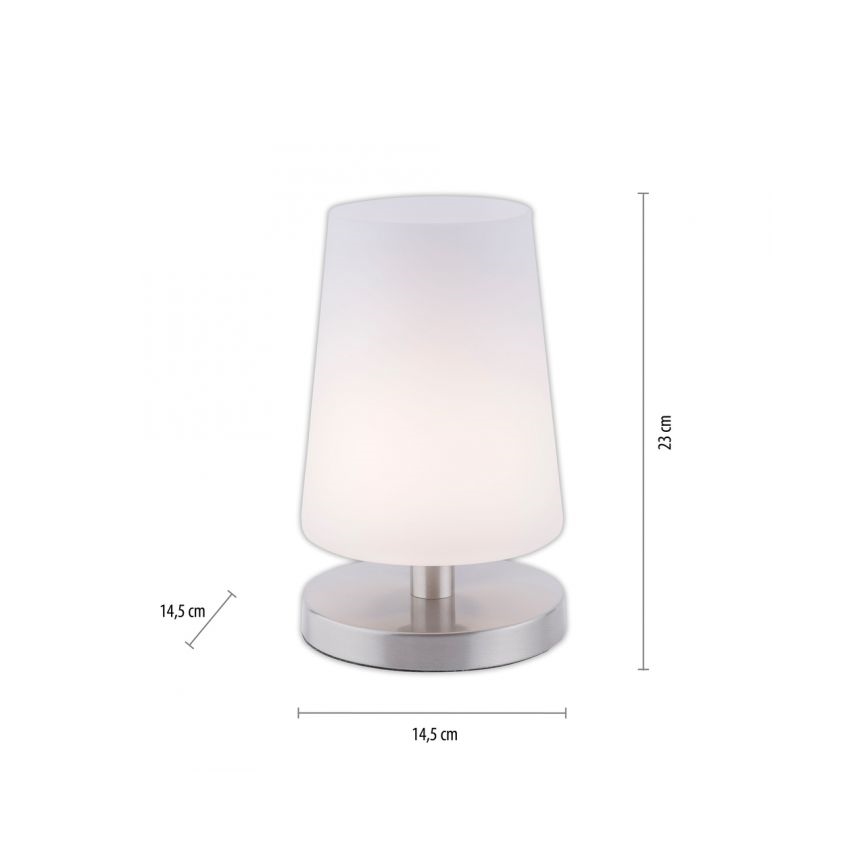 Paul Neuhaus 4146-55 - Dimbare LED Tafel Lamp met Touch Aansturing SONJA 1xG9/3W/230V mat chroom