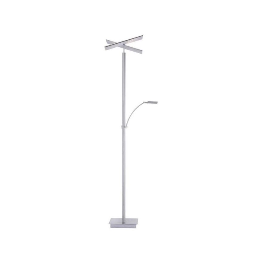 Paul Neuhaus 687-55 - Dimbare Staande LED Lamp ARTUR 2xLED/27W+1xLED/6W/230V