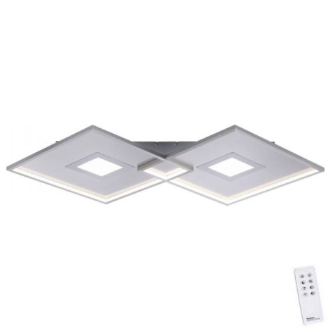 Paul Neuhaus 8378-55 - Dimbare LED Plafond Lamp AMARA LED/45W/230V chroom + afstandsbediening