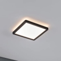 Paulmann 71000 - Panneau en saillie LED/11,2W ATRIA 230V 3000K 19x19 cm noir