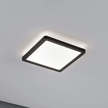 Paulmann 71014 - Panneau en saillie LED/11,2W ATRIA 230V 4000K 19x19 cm noir