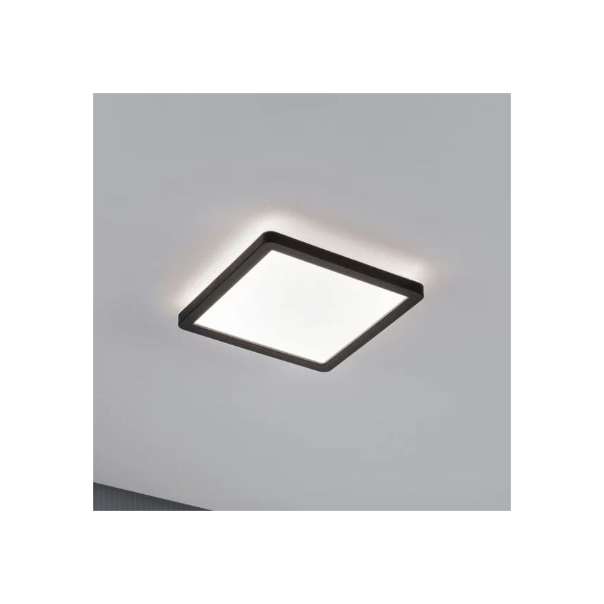 Paulmann 71014 - Panneau en saillie LED/11,2W ATRIA 230V 4000K 19x19 cm noir