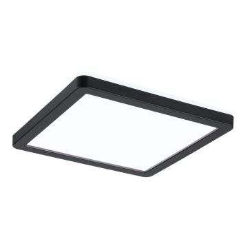 Paulmann 71014 - Panneau en saillie LED/11,2W ATRIA 230V 4000K 19x19 cm noir