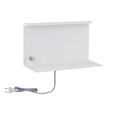 Paulmann 78916 - LED/4,5W Luminaire à intensité variable avec une étagère et USB JARINA 230V blanc