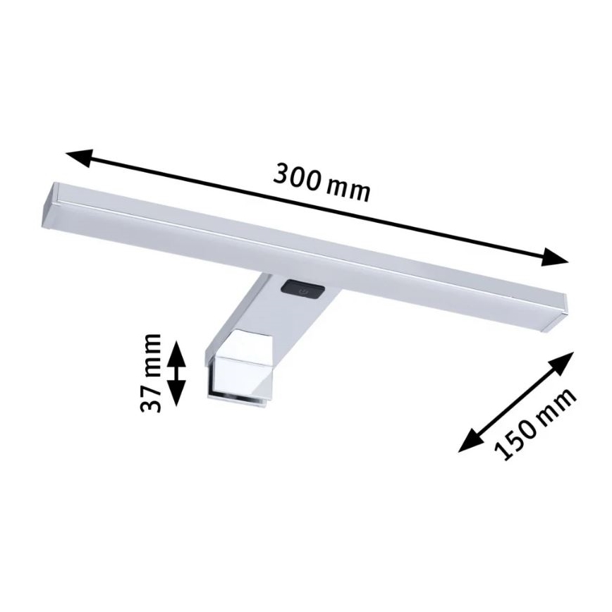 Paulmann 78950 - Éclairage de miroir salle de bain SELO 2700-6500K 230V LED/3,7W IP44