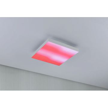 Paulmann 79904 - Plafonnier à intensité variable RGBW VELORA LED/230V 3000-6500K + Télécommande