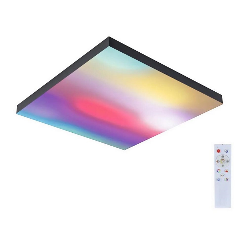 Paulmann 79908 -  Plafonnier à intensité variable VELORA LED/19W/RGBW/230V 3000-6500K + Télécommande