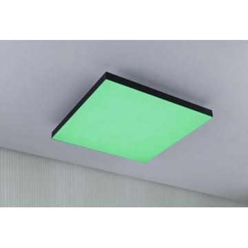 Paulmann 79908 -  Plafonnier à intensité variable VELORA LED/19W/RGBW/230V 3000-6500K + Télécommande