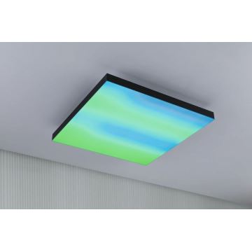 Paulmann 79908 -  Plafonnier à intensité variable VELORA LED/19W/RGBW/230V 3000-6500K + Télécommande