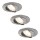 Paulmann 92533 - SET 3xLED-GU10/4W Badkamer inbouwspot dimbaar PREMIUM 230V