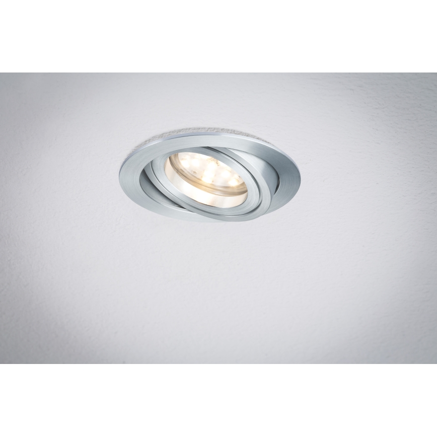 Paulmann 92817 - SET 3xLED/7W IP23 Dimbare en hangende badkamer verlichting COIN 230V