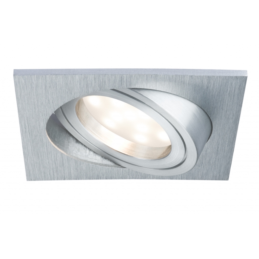 Paulmann 92839 - LOT 3x LED/7W IP23 Spot encastrable salle de bain à intensité variable COIN 230V