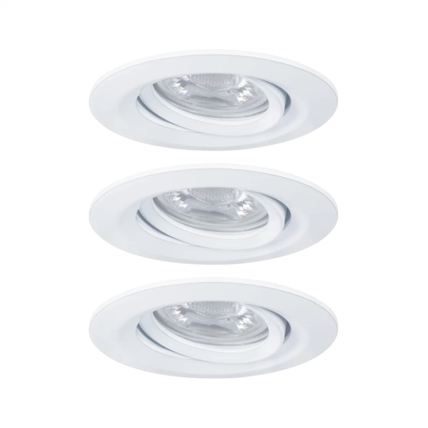 Paulmann 92971 - SET 3x LED/4,2W IP23 Dimbare en hangende badkamer verlichting NOVA 230V