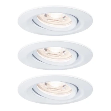 Paulmann 92971 - SET 3x LED/4,2W IP23 Dimbare en hangende badkamer verlichting NOVA 230V