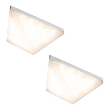 Paulmann 93584 - LOT 2xLED/6,2W IP44 Éclairage de meubles KITE 230V