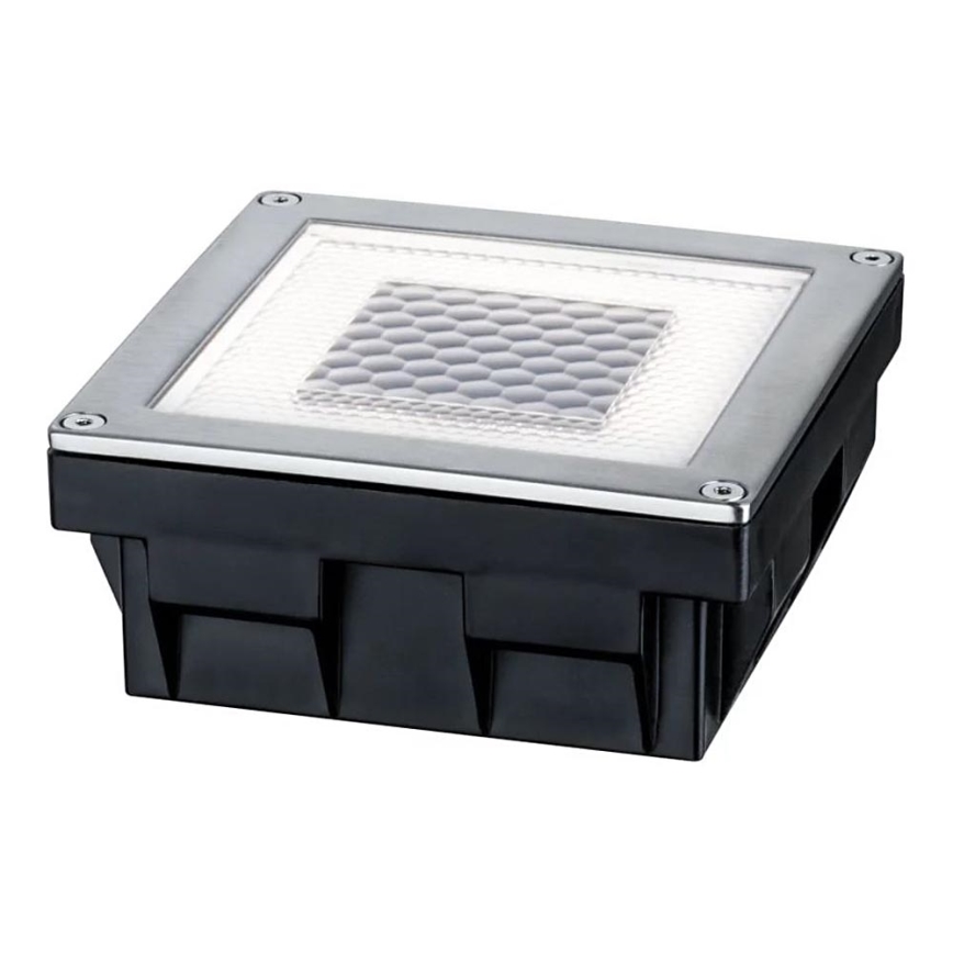 Paulmann 93774 -  Eclairage d'allée solaire CUBE 1,2V/LED/0,24W IP67