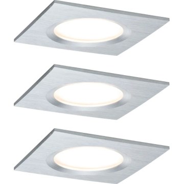 Paulmann 93895 - SET 3xLED/6W IP44 Dimbare en hangende badkamer verlichting NOVA 230V