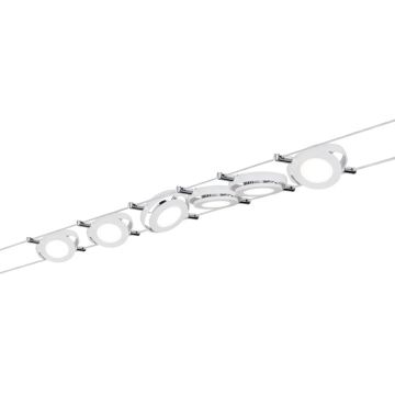 Paulmann 94106 - SET 6xLED/4W Spot voor een stringsysteem ROUNDMAC 230V wit