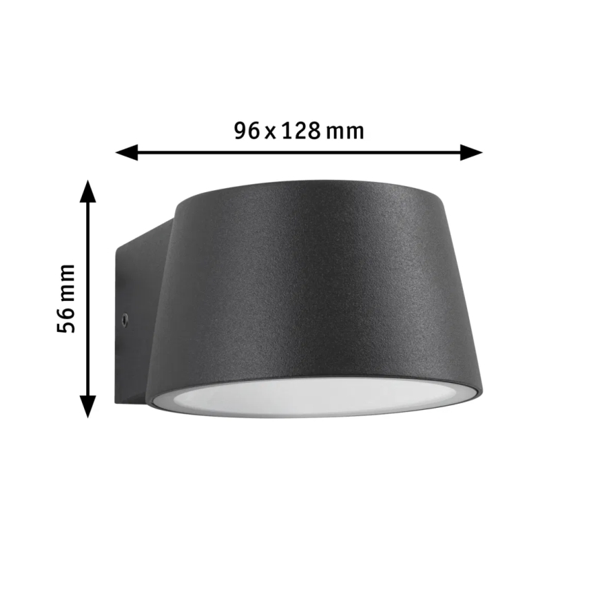 Paulmann 94713 - LED/6W IP44 Wandlamp voor buiten CAPERA 230V