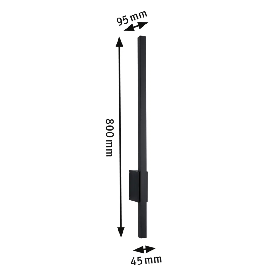 Paulmann 94742 - LED/11,5W IP44 Applique murale extérieure STAN 230V