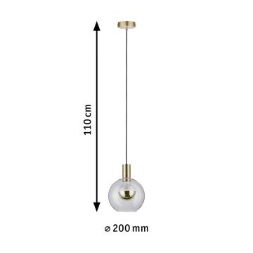 Paulmann - Kroonluchter aan een snoer ESBEN 1xE27/20W/230V