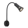 Petite lampe flexible ARENA 1xE14/40W/230V noir