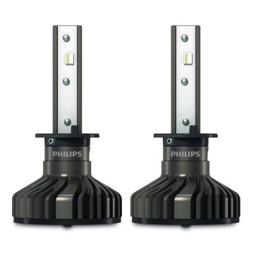 Philips 11258U91X2 - LOT 2x Ampoule LED de voiture Ultinon Pro9100 H1 P14,5s/13,2W/12/24V 5800K