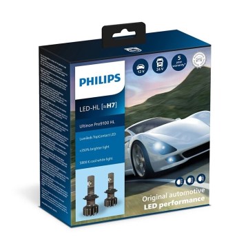 Philips 11972U91X2 - SET 2x LED Autolamp Ultinon Pro9100 H7 PX26d/13,2W/12/24V 5800K