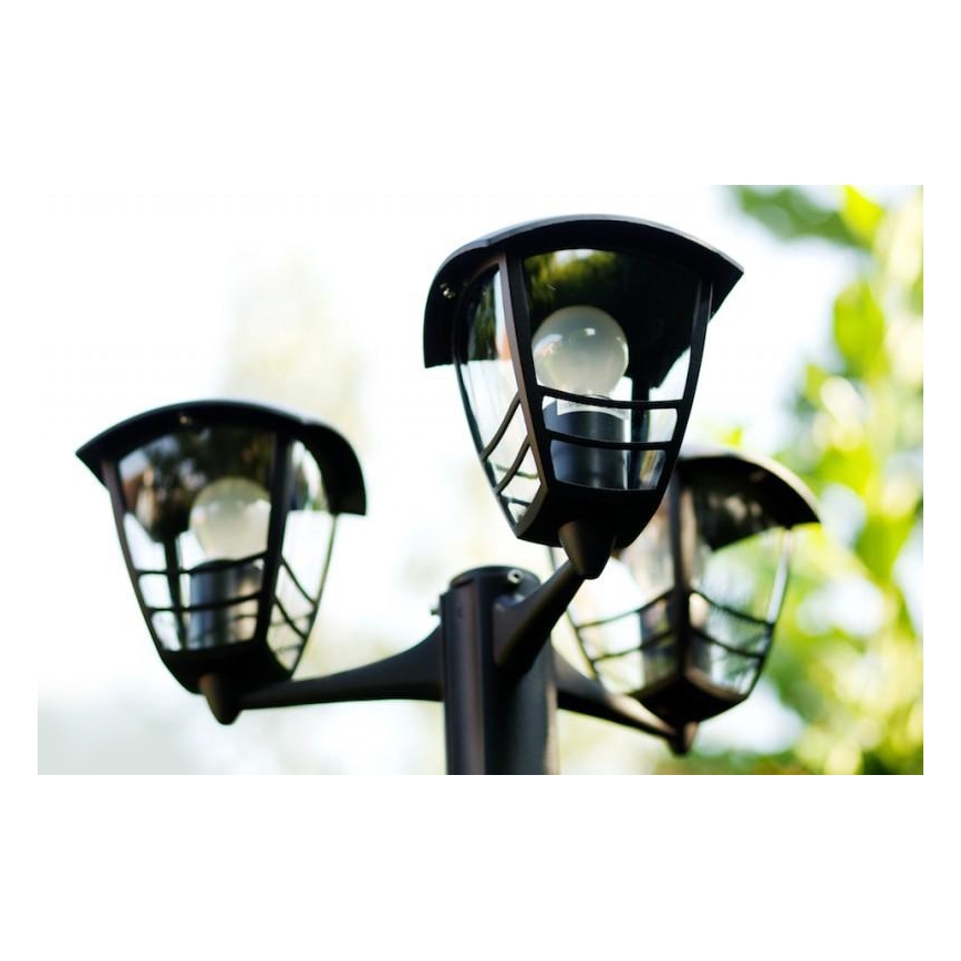 Philips 15385/30/16 - Lampadaire extérieur MYGARDEN CREEK 3xE27/60W/230V IP44