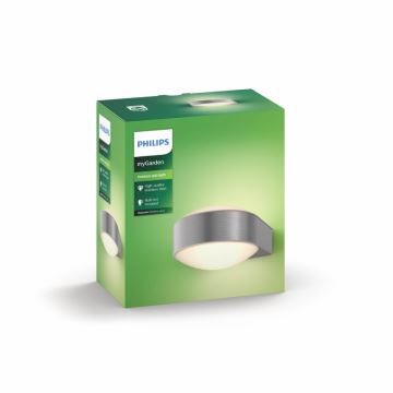 Philips 17336/47/PN - Buiten wandlamp MYGARDEN CHIPMUNK E27/42W IP44