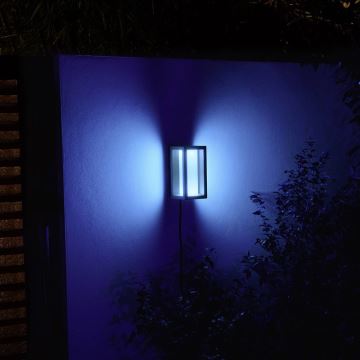 Philips - Applique murale LED RGBW extérieure à intensité variable Hue IMPRESS 2xLED/8W/24V 2000-6500K IP44